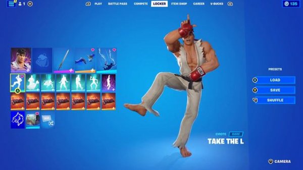 Fortnite  take the L emote