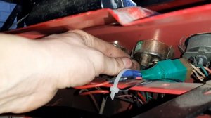 Подключение датчика и указателя температуры охлаждающей жидкости