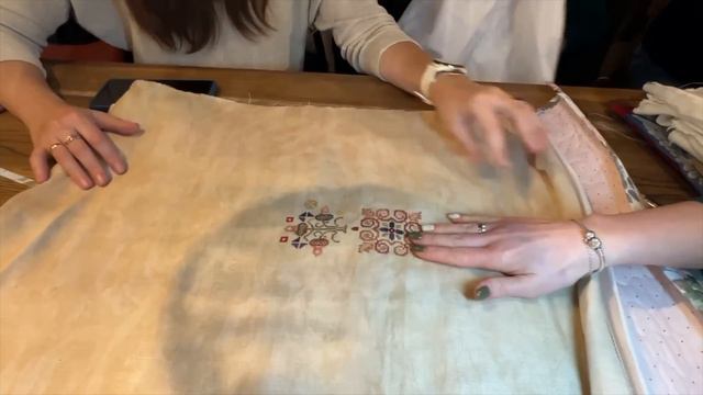 Зустріч вишивальниць у Варшаві. лютий 2024