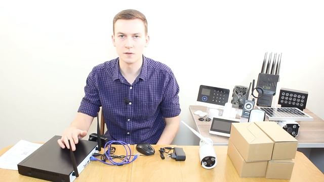 Подготовка к работе беспроводного комплекта видеонаблюдения - Kvadro Vision Sparta-M - 2.0 смотреть онлайн