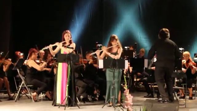 Andante et Rondo Doppler - Sofia-Nicole Velinova and Christina Stavreva смотреть онлайн