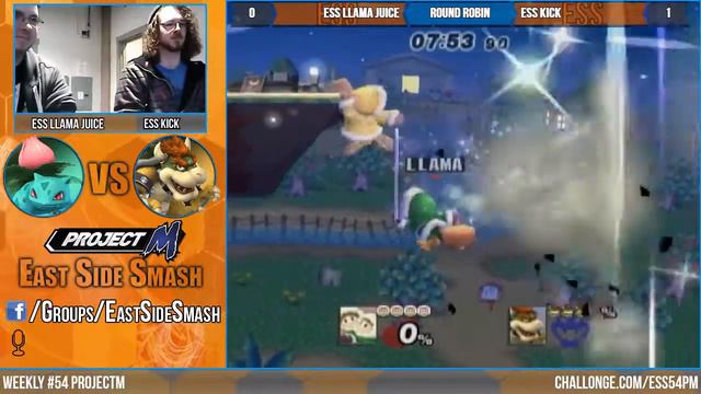 ESS Weekly #54: ESS | Kick (Bowser) Vs ESS | Llama Juice (Ice Climbers) - Round Robin - Project M смотреть онлайн