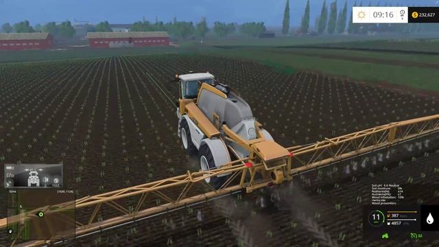 Farm Sim 15 Multiplayer States V6 E8 - New Sprayer for Spraying Water? смотреть онлайн