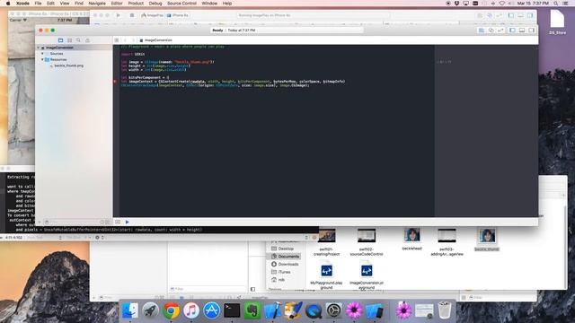 Swift App Dev. 04 - Decoding an Image File into Pixels смотреть онлайн