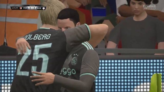 FIFA 17 | Feyenoord - Ajax (2 players) (Nederlands commentaar) смотреть онлайн
