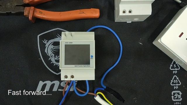 New Design Din Rail Multi-Function Meter D52-2066 - Unboxing & Testing смотреть онлайн