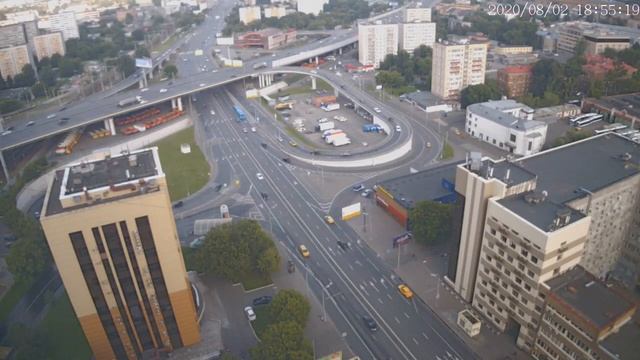Москва - Нижегородская улица - веб камера 02.08.2020, 15:55