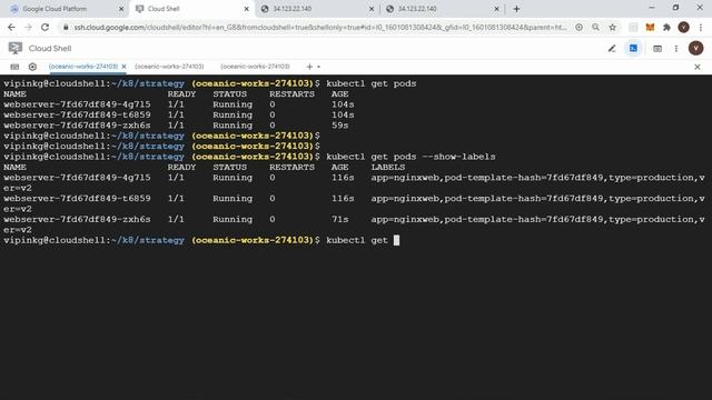 38 Deployment Strategies in Kubernetes | Rolling Update - 3 demo | GKE for Beginners смотреть онлайн