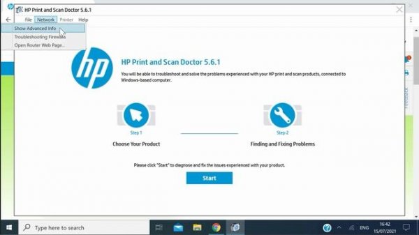 Получение пароля для беспроводной сети с помощью HP Print and Scan Doctor | Принтеры HP | HP Suppor