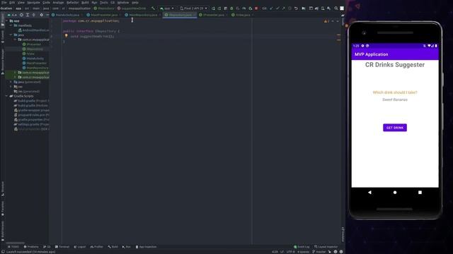 MVP | Model View Presenter with Repository Pattern | Simplest Implementation смотреть онлайн
