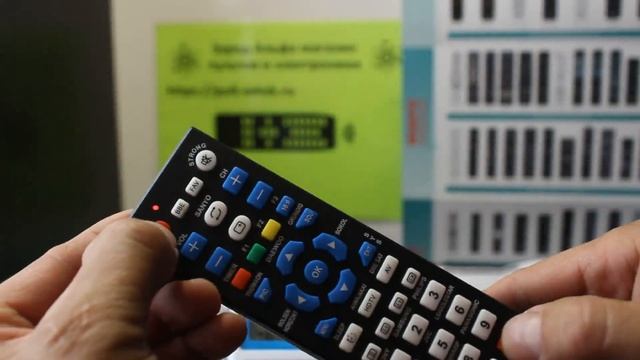 Пульт RTV-03 Huayu универсальный. Настройка на управление телевизором смотреть онлайн