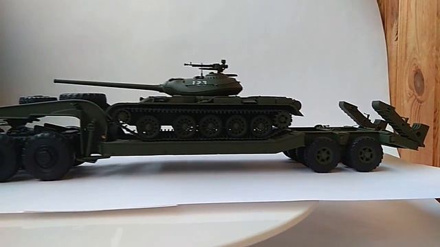 МАЗ-537 / МАЗ-5247Г / Танк Т-54-1 - собранные модели смотреть онлайн