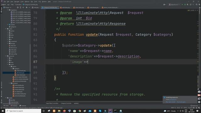 edit update and delete a category | Category edit update delete смотреть онлайн