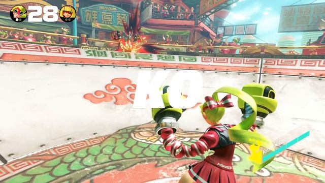 Let's Play ARMS - Ribbon Girl Campaign смотреть онлайн