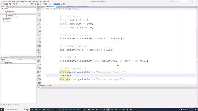 #Java #BubbleSort #Algorithm смотреть онлайн