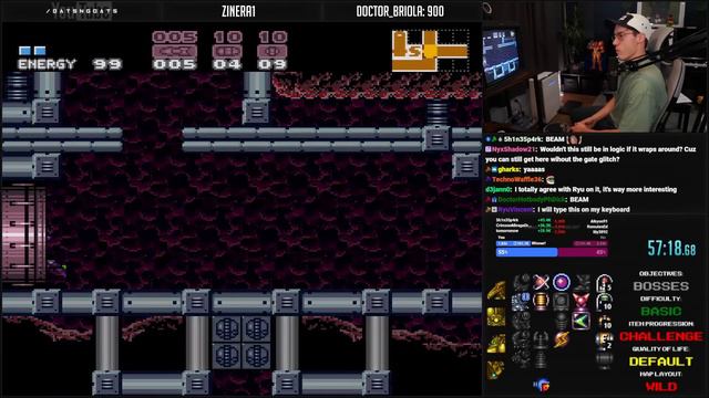 Basic Challenge Map Rando v2 | Super Metroid смотреть онлайн