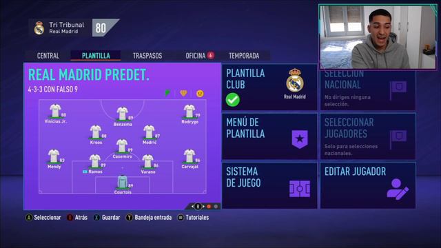 COMO TENER DOS PLANTILLAS EN MODO CARRERA FIFA 22 смотреть онлайн