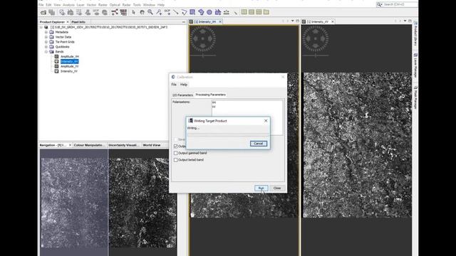 Обработка радарных снимков спутника Sentinel 1 смотреть онлайн