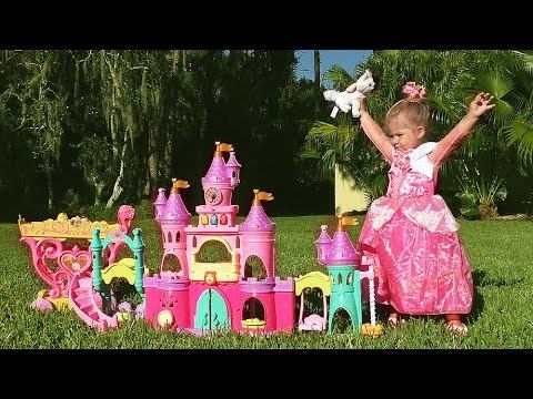 ✿ ЗАМОК ПРИНЦЕССЫ Авроры Игры Для Девочек Disney Princess Play Castle Toys Видео для Детей Принцессы смотреть онлайн