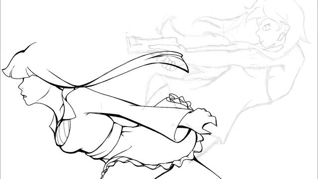 Panty and Stocking Fanart Speedpaint смотреть онлайн