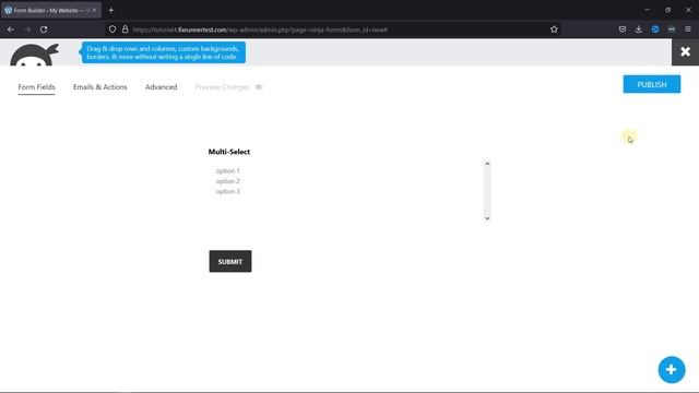 How To Use The Multi-select Field In Ninja Forms смотреть онлайн