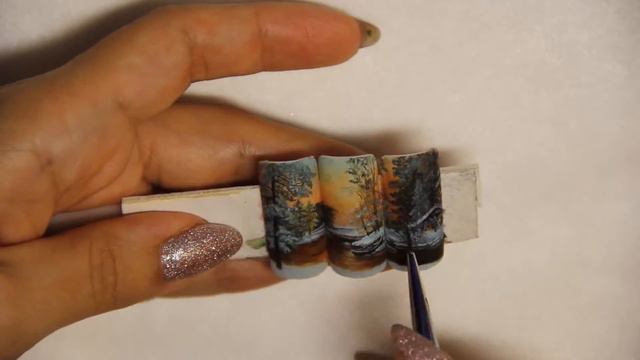 Зимний пейзаж смотреть онлайн