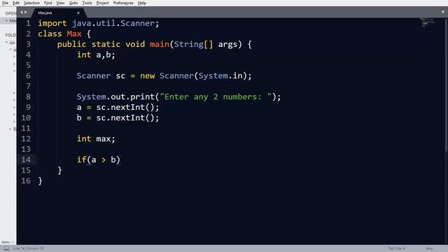 Program to find Max of two numbers in Java | Java programming tutorial by idiotsdiary смотреть онлайн