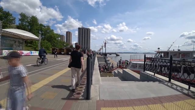 Хабаровск прогулка по набережной смотреть онлайн