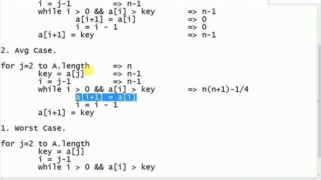 Time Complexity of Insertion Sort With Example in All Cases in Hindi Urdu Best,Average,Worst Cases смотреть онлайн