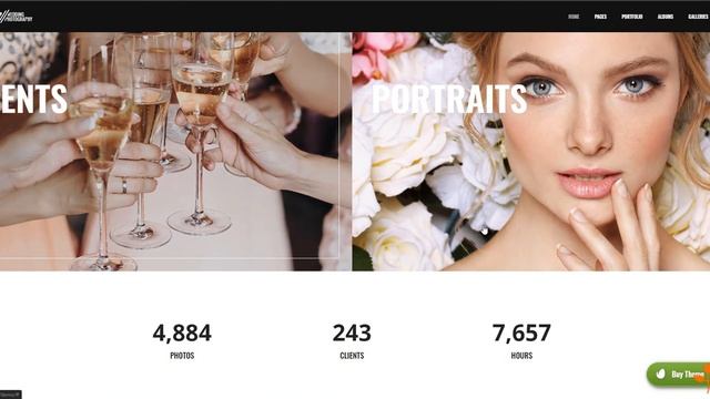 Clean Wedding Photography Wordpress Theme Review Kirsten смотреть онлайн