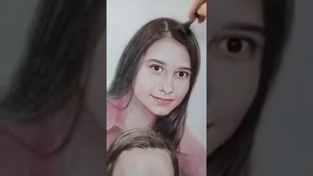 Портрет в технике сухая кисть,маслом..процесс.. смотреть онлайн