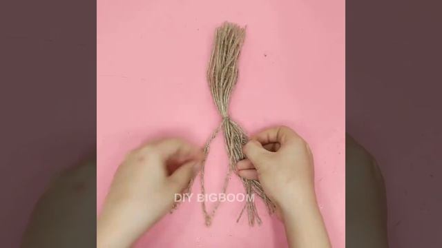 Beautiful Bride Doll with Jute craft | How to decorate doll from jute смотреть онлайн