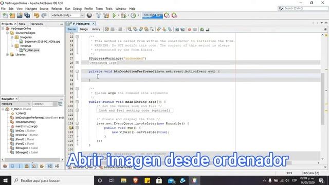 Abrir una imagen en un JLabel desde una URL - en Netbeans Java смотреть онлайн