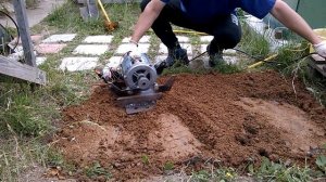 Трамбовщик грунта (виброплита электрическая) своими руками. Часть вторая