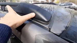 LADA GRANTA FL Установка рейлингов и багажника на крышу лифтбек