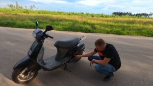 Самый быстрый в мире Honda Lead AF20, часть.1