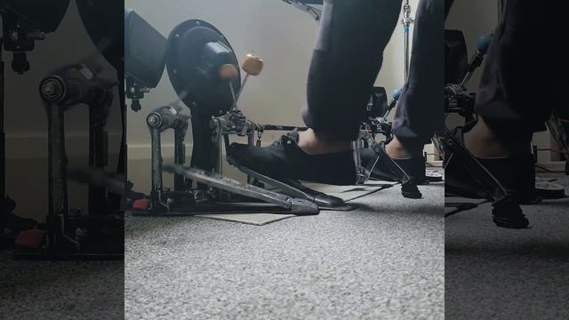 DRUM /FEET CAM / solo on practice pads смотреть онлайн