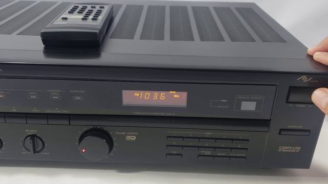 Vintage JVC FM/AM Digital Synthesizer Receiver RX-206 w Remote See Video смотреть онлайн
