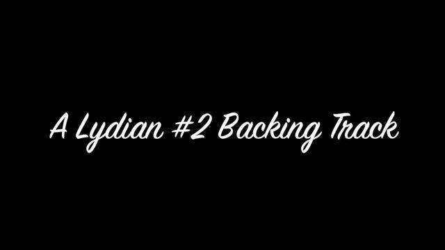 A Lydian #2 Backing Track 90 BPM смотреть онлайн