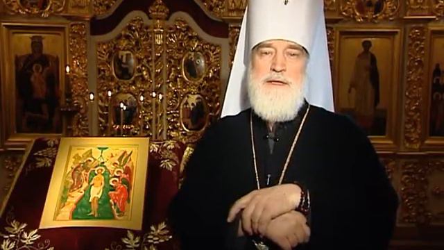 Слово Митрополита. Богоявление. 19 января 2014 г. смотреть онлайн