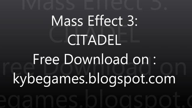 Download Mass Effect 3 Citadel смотреть онлайн