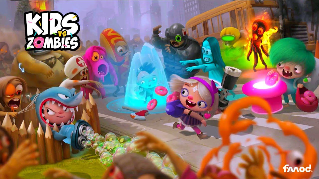 Kids VS Zombies  | Top Mobile Games | 2021 | Gameplay