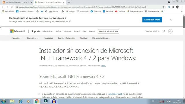 Error al instalar .Net Framework - Solución ERROR en la instalación de NET FRAMEWORK Windows(10/7/8 смотреть онлайн