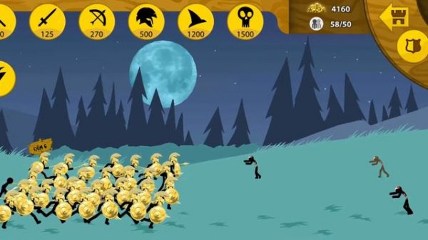 Spearton Zombie vs Spearton Golden - Hack Stick War Legacy