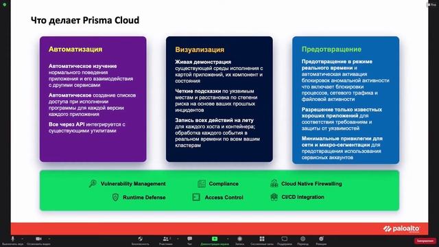 Никита Гречаник "Prisma Cloud. Защита контейеров, публичных и приватных облаков" смотреть онлайн