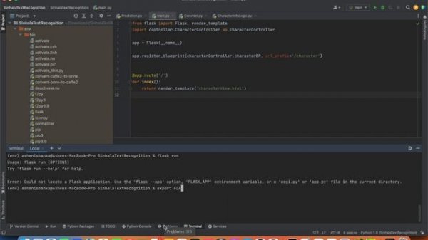 Use the 'flask --app' option, 'FLASK_APP' environment variable, or a 'wsgi.py' or 'app.py' file