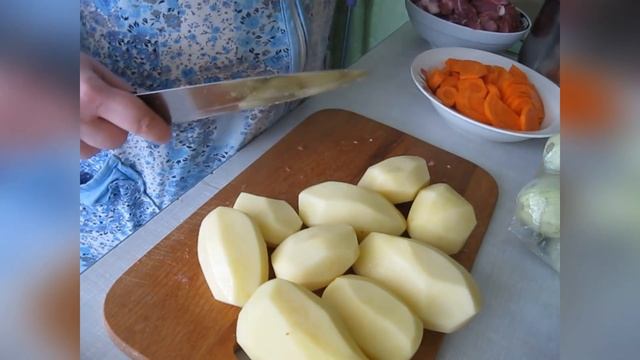 Рагу с овощами и мясом смотреть онлайн