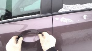 накинул тросик ручки без разбора обшивки ниссан х трейл т31