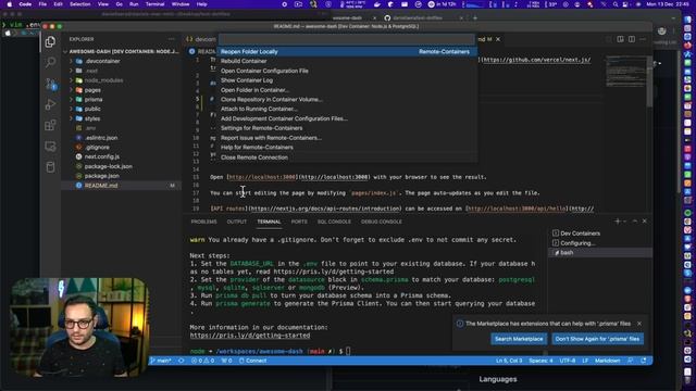 NextJS ChakraUI Prisma Social Dashboard | Episode 1 смотреть онлайн