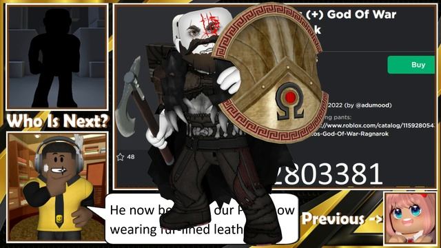 God of War - Kratos Roblox Cosplay Showcase смотреть онлайн